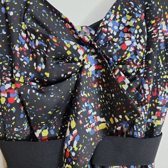 NWOT BCBGeneration Silky Abstract Dress - Picture 4 of 16